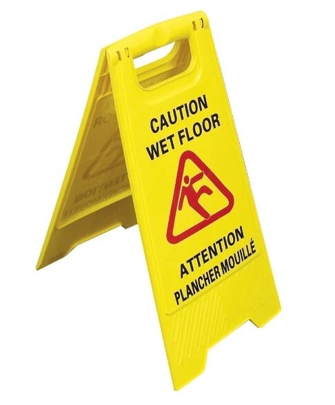 Wet Floor Caution Sign
