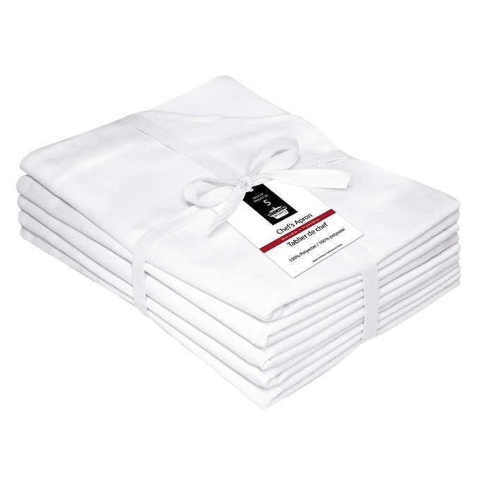 White Apron 5pcs