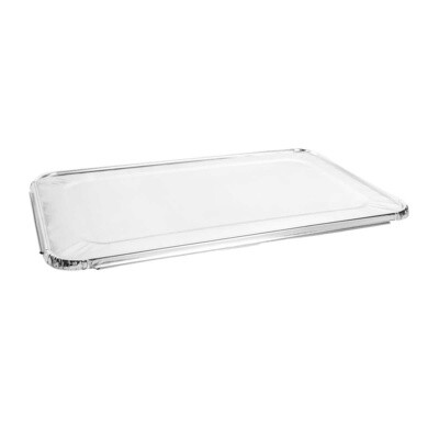 Aluminum Foil Full Size Lid Deep Steam (50pcs)