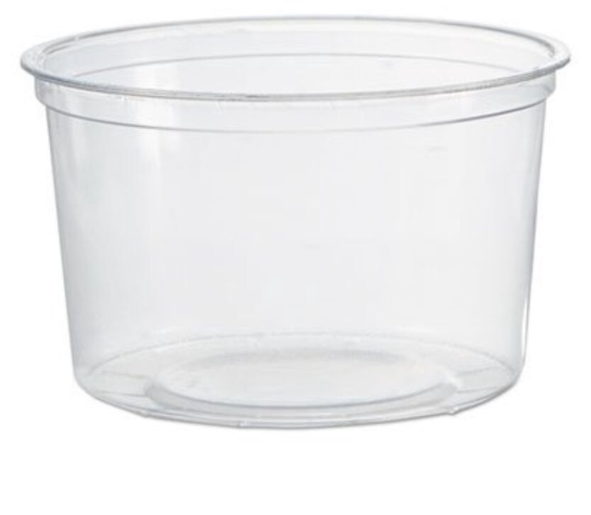 Deli Container - Clear 16oz (500pcs)