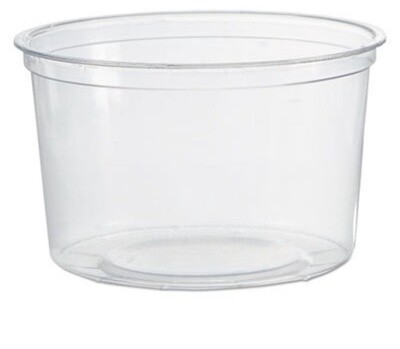 Deli Container - Clear 16oz (500pcs)