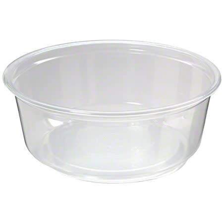 Translucent Round Deli Containers - Clear 8oz (500pcs)