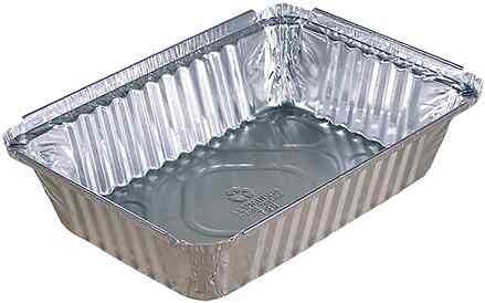 Aluminum Foil 1lb Rectangular Container (1000pcs)