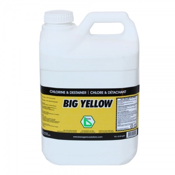 Big Yellow Warewash Sanitizer 12% 10L (per jug)