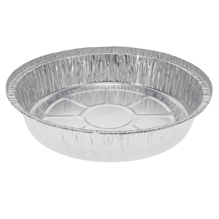 Aluminum Foil 8&quot; Round Heavy Container (500pcs)