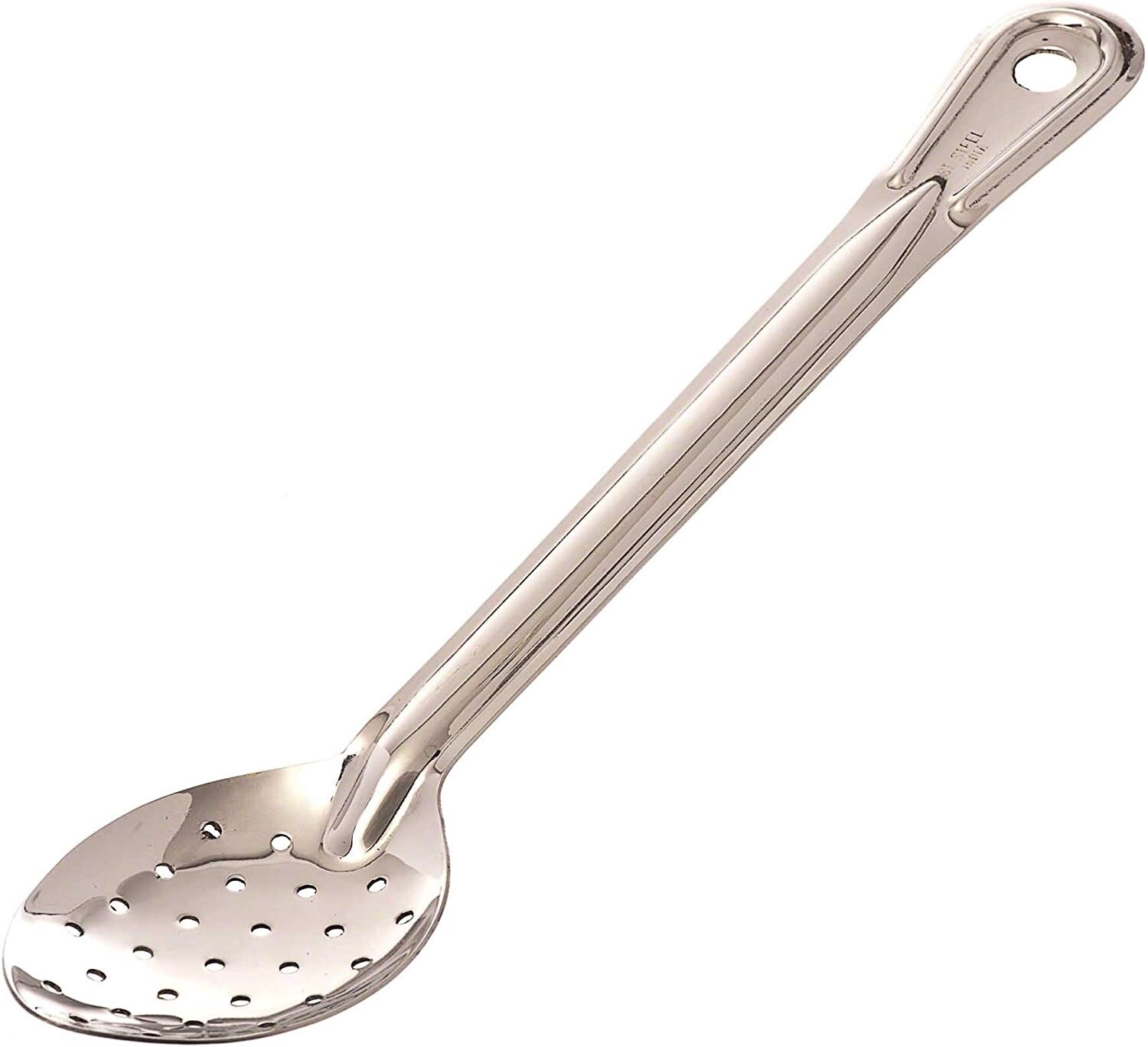 Serving Spoon Stainless Steel 13&quot; (w/ holes)