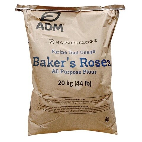 Baker&#39;s Roses All-Purpose Flour - 20kg (44 lbs) ND