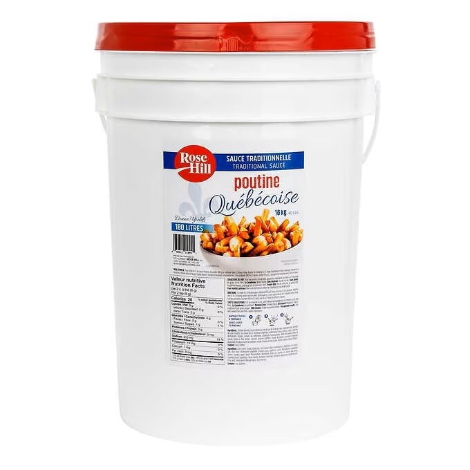 Rose Hill Traditional Québécoise Poutine Sauce 18 kg