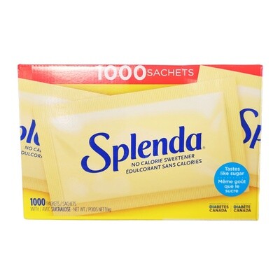 Splenda No Calorie Sweetener 1box (1000pcs)