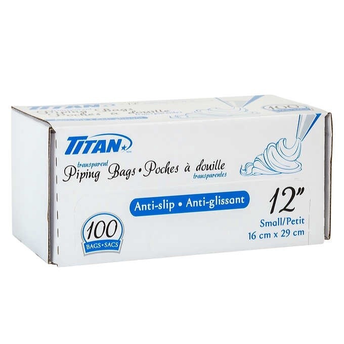 Titan Piping Bags 12&quot; 16cm x 29cm (100pcs)