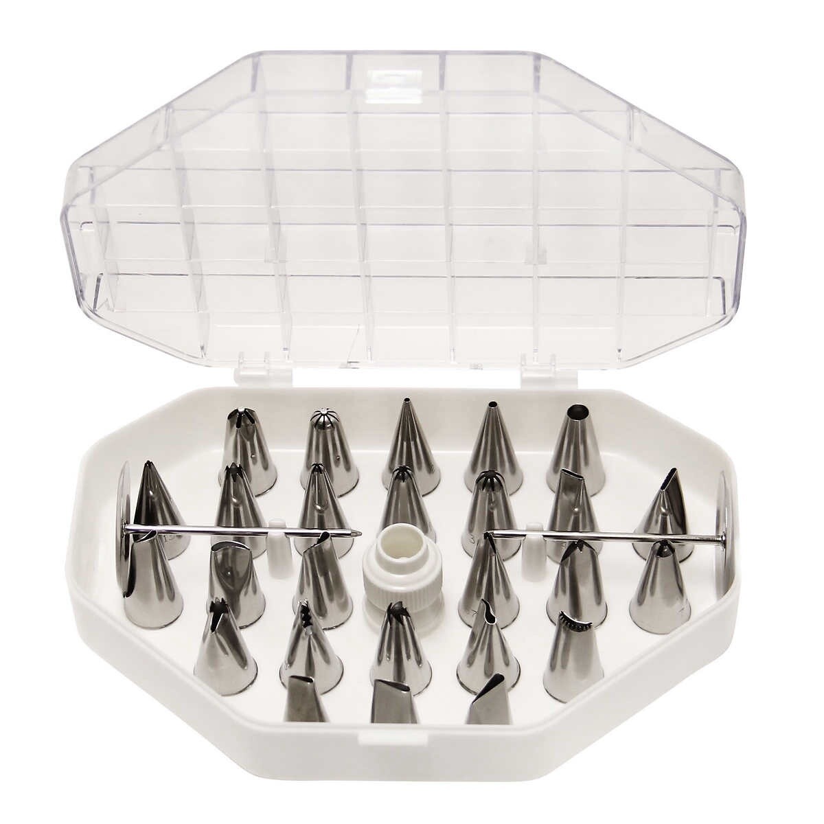 Sagetra Stainless Steel Pastry Tube Set