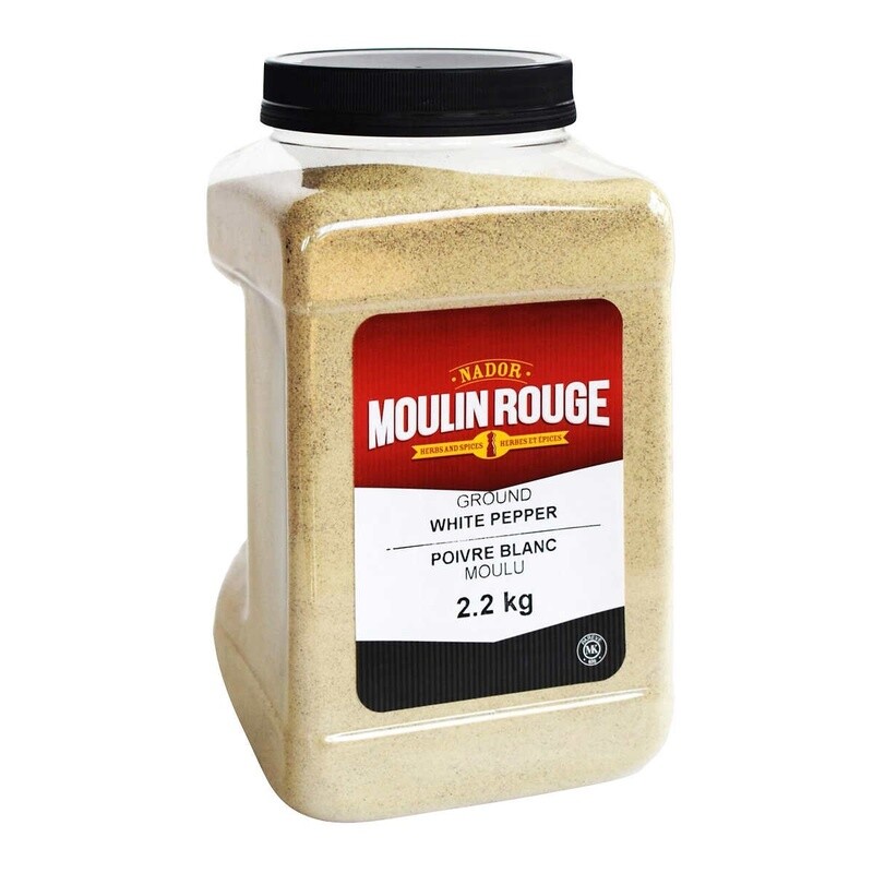 Moulin Rouge Ground White Pepper 2.2kg