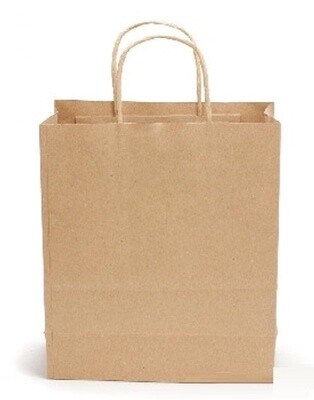 Kraft Paper Bag w/ Twist Handle35.5X20.3X43.2CM (14&quot; x 8&quot; x 17&quot;) (200pcs)