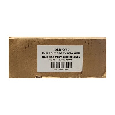 Poly Bag 10lbs (1000pcs)