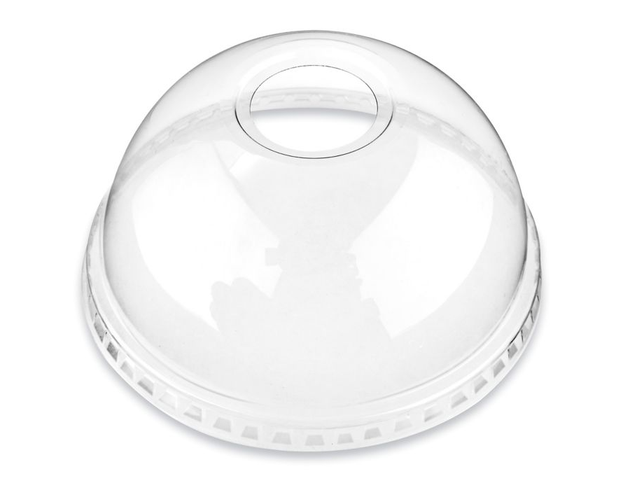 Hy Pax 9oz PET Clear Plastic Dome Lid (1000 pcs)