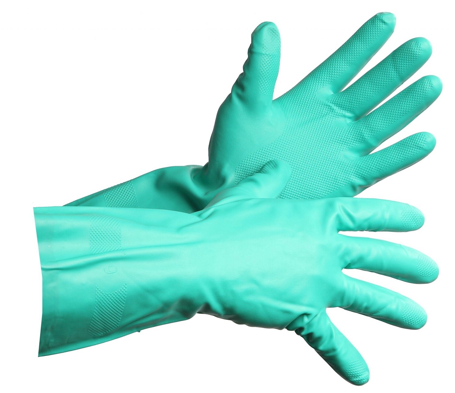 Green Nitrile Gloves Large (1 pair)