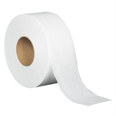 Pur Value Jumbo Roll Tissue 900ft/roll, 8 Rolls, 2 ply (per case)