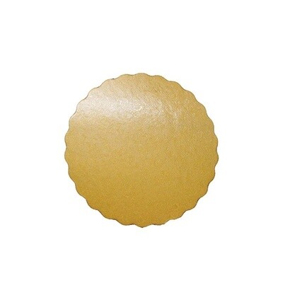 9&quot; Golden Round Cake Board (100pcs)