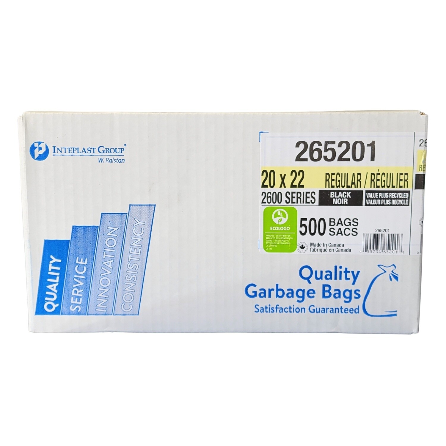 Ralston Value Plus Garbage  Bags (20x22) -  Regular 500s