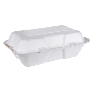 iECO Sugarcane 6x9 Take-Out Container (1 compartment, 100pcs)