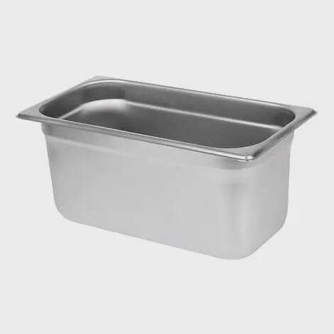Sagetra 1/3 Deep Rectangular Steam Pan 6&quot; in