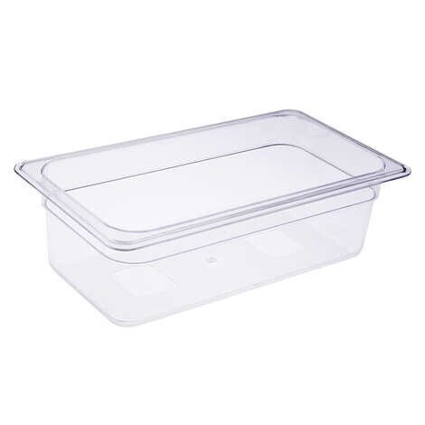 Sagetra 1/3 Size x 10.2 cm (4 in) Deep Food Pan Polycarbonate