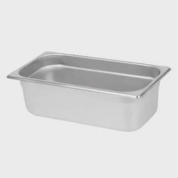 Sagetra 1/3  size Rectangular Steam Pan 4&quot;in