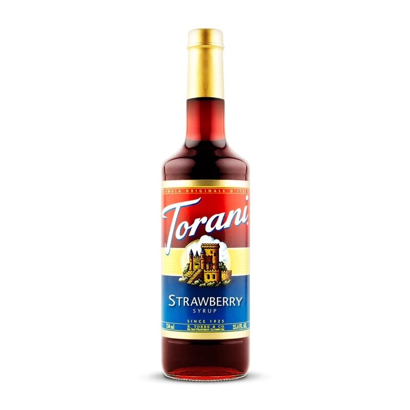 Torani Strawberry Syrup 750ml