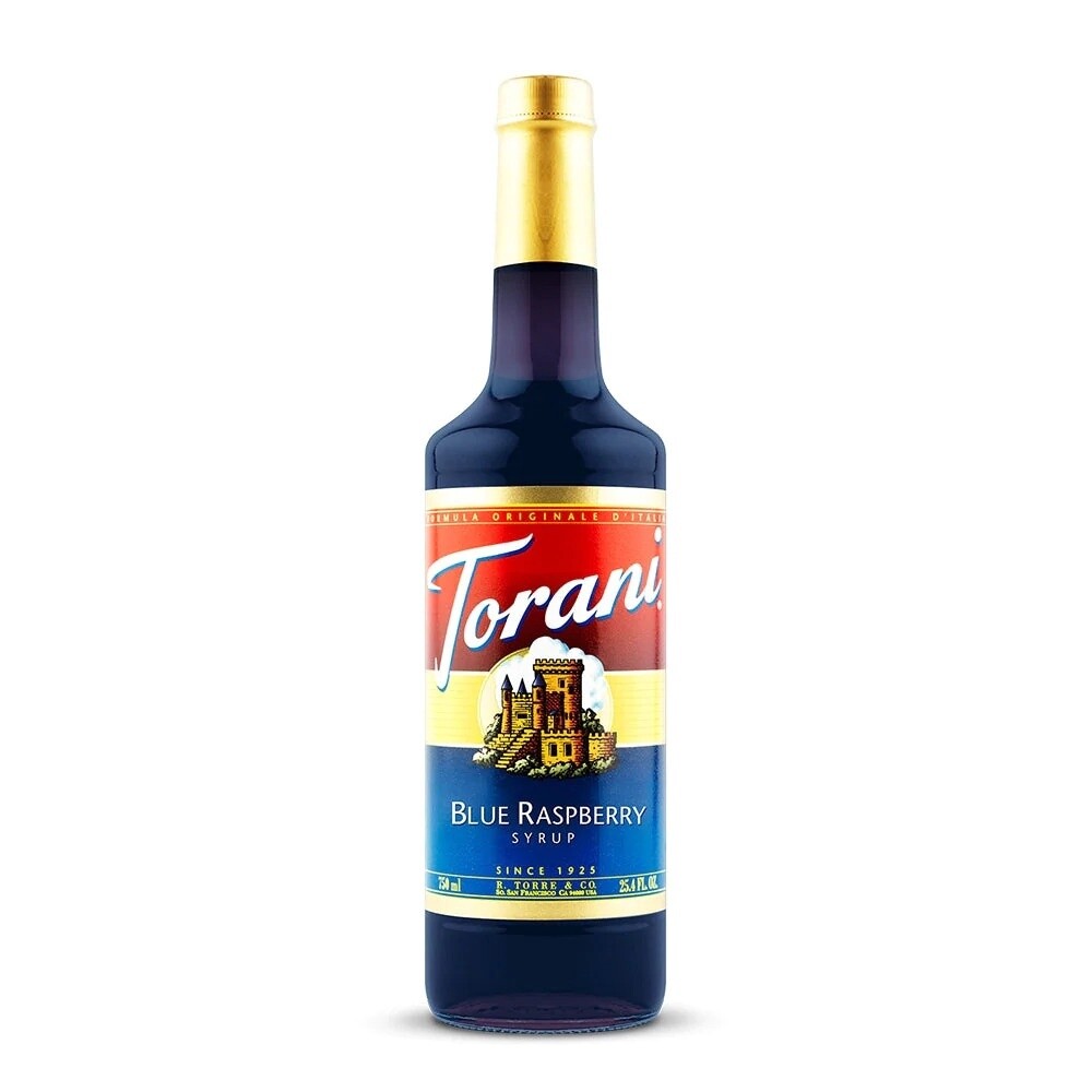 Torani Blue Raspberry Syrup 750 ml