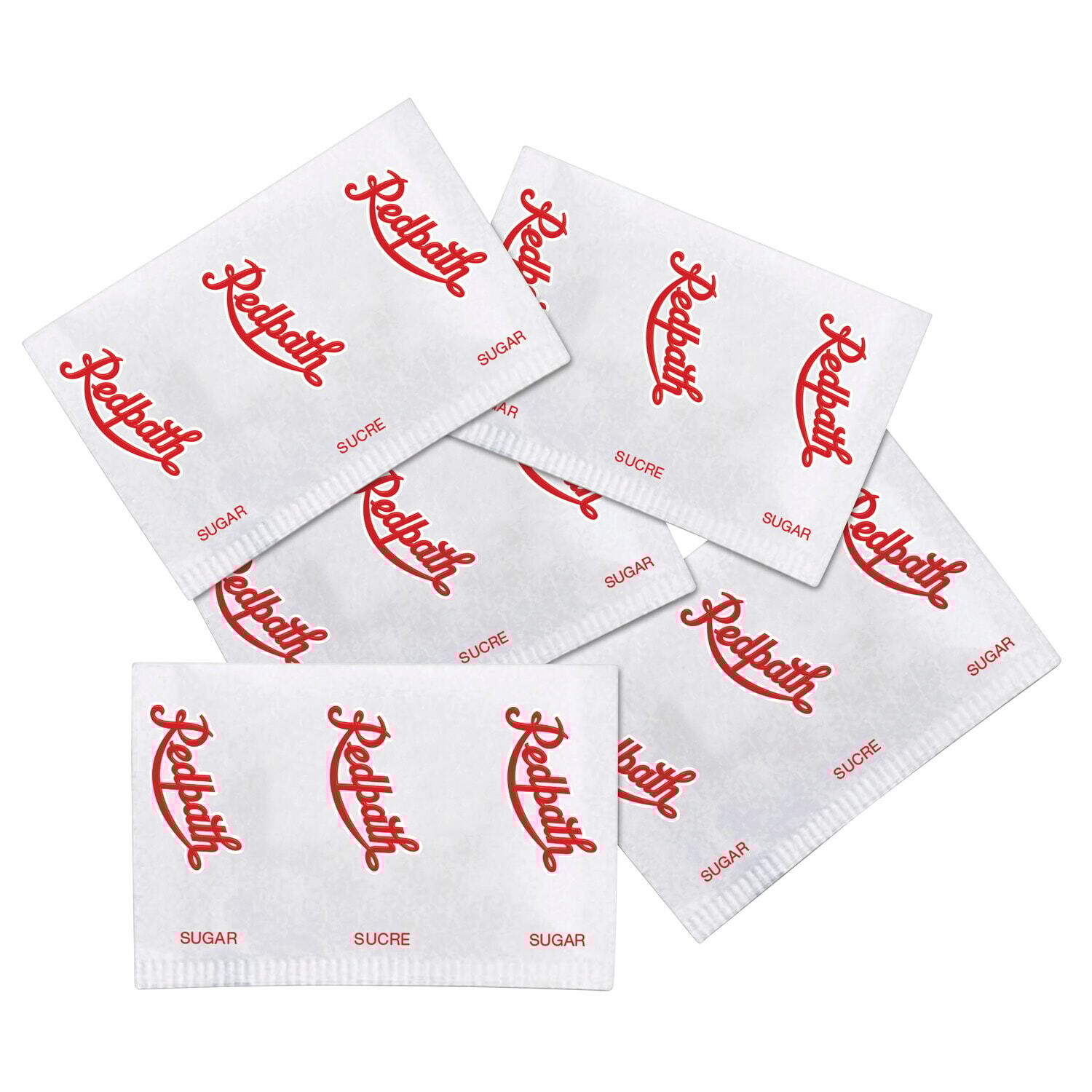 Redpath 3.5g White Sugar Packets 1000pcs (per case).ND