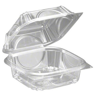 Salad Hinged Container 36oz VF8060 (330pcs)