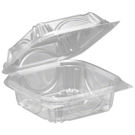 Salad Hinged Container(5&quot;) 24.3oz VF8050 (330pcs)