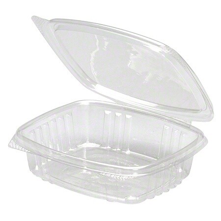 Genpak 8oz Salad Hinged Deli Container (200pcs)