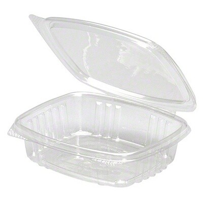 Genpak 8oz Salad Hinged Deli Container (200pcs)