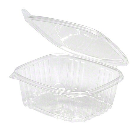 Genpak 32oz Salad Hinged Container (200pcs)