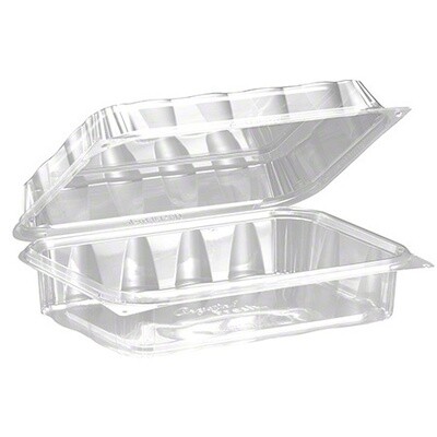 Salad Hinged Container  74.7oz CF6040 (132pcs)