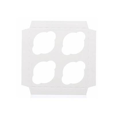4 Cupcake Insert 7x7x4 (100pcs )