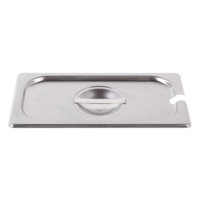 SAGETRA 1/3 SIZE SLOTTED RECTANGULAR STEAM PAN COVER