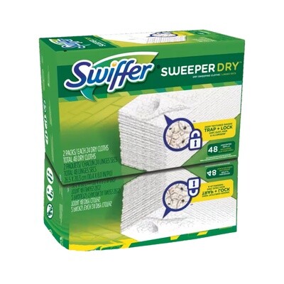 Swiffer Dry Sweeping Cloths 48/pack