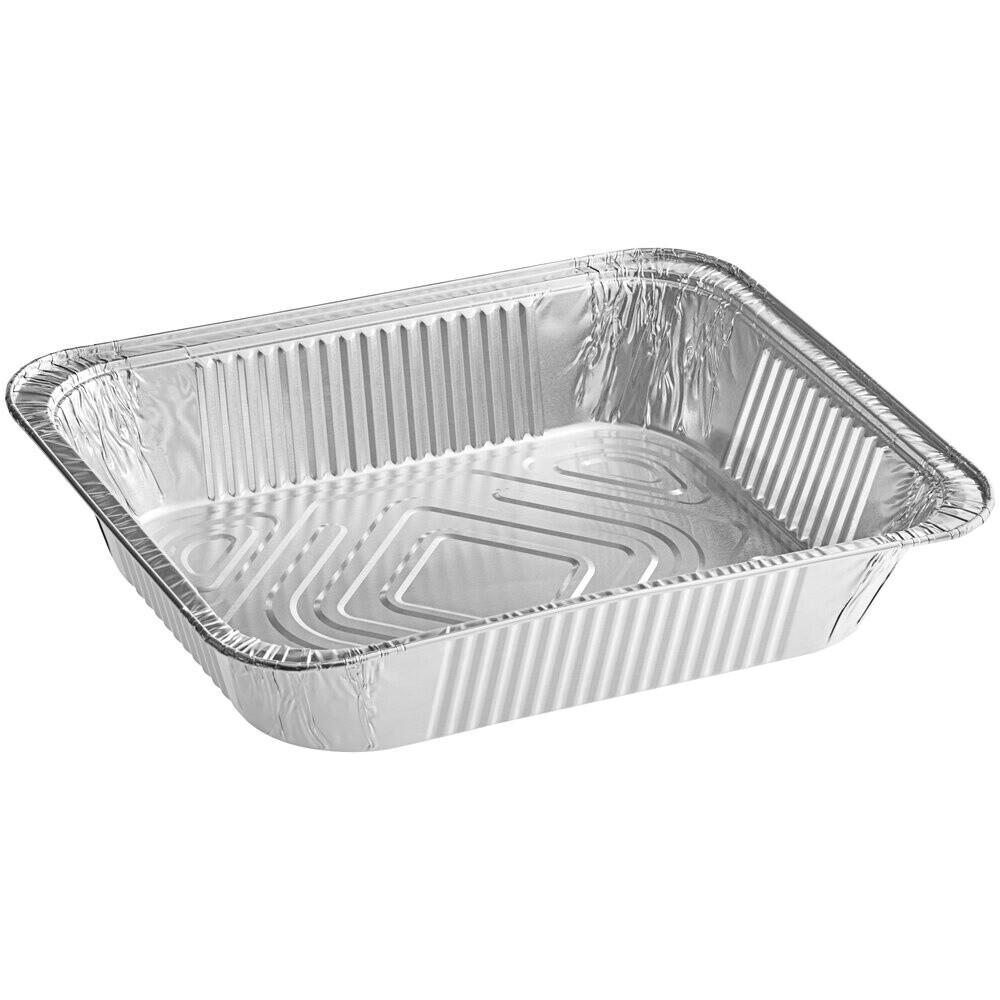 Aluminum Foil Half Size Deep Steam (100pcs)