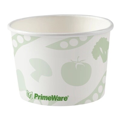 Primeware 8oz Soup Paper Food Container 1000pcs (per case)