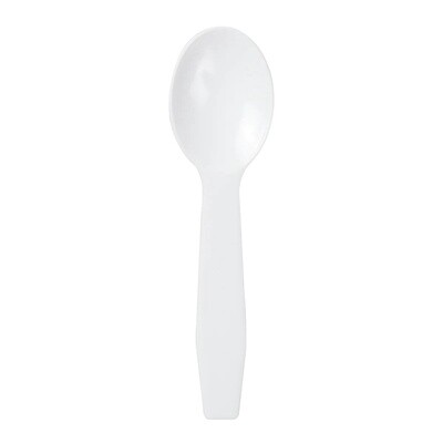 White Taster Spoon3&quot;  3000pcs (per case)