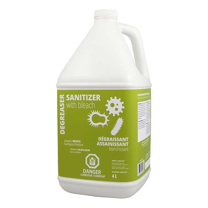 Chimisol Degreaser Sanitizer with Bleach 4L (per jug)