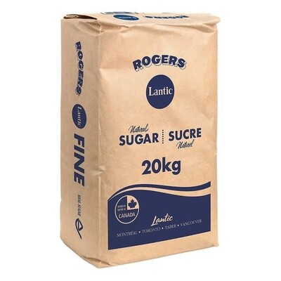 Rogers Granulated Sugar 20kg. ND