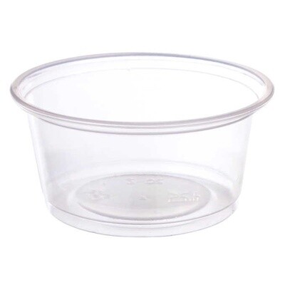 2oz Premier Essentials Portion Cups, Clear (2500/case)