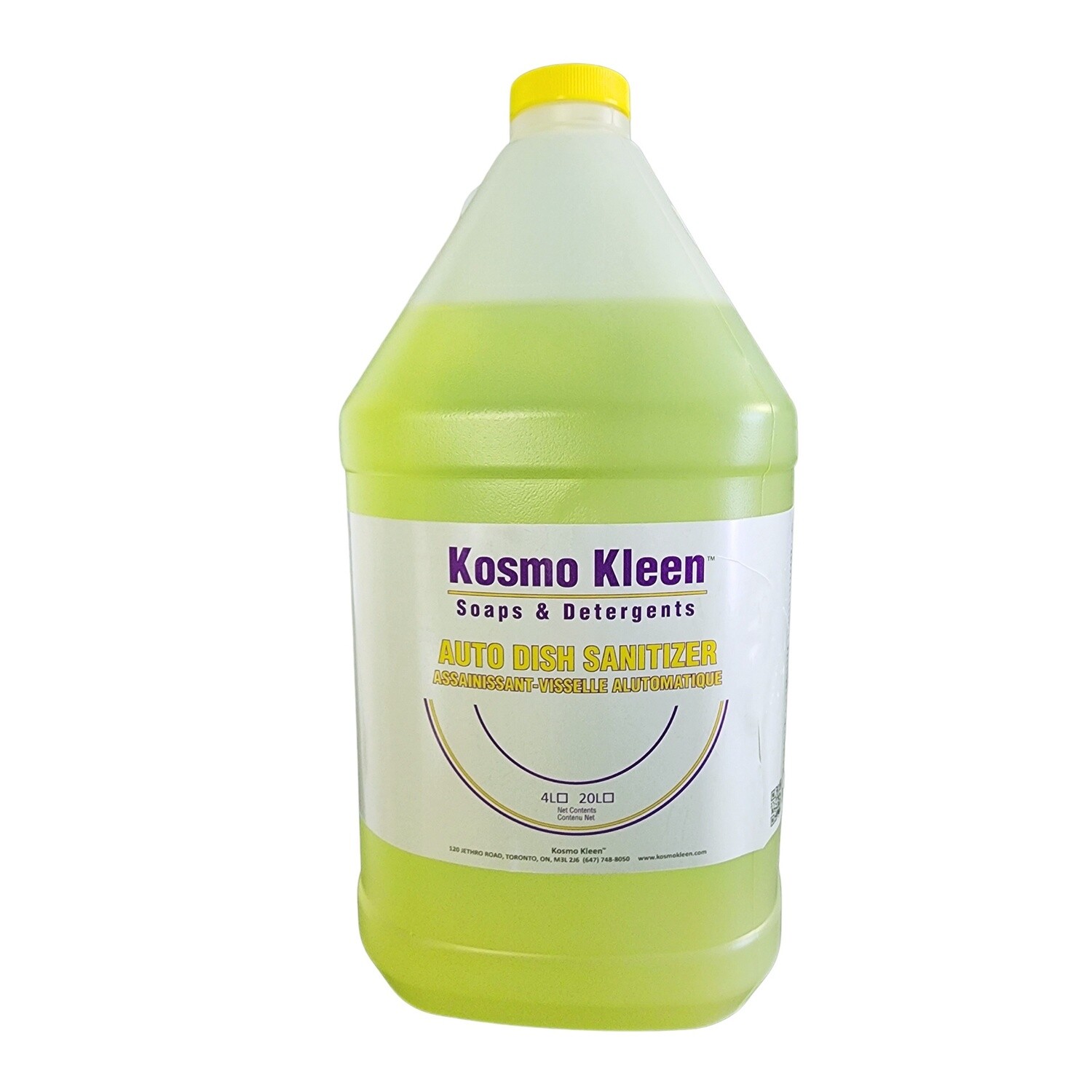 Kosmo Kleen Auto Dish Sanitizer 4L, Sizes: Per Jug