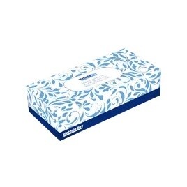 VicBay 2ply Flat Box Facial Tissue 100/30box (per case)