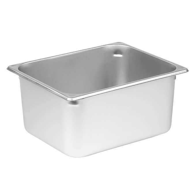 Sagetra Half-size Deep Rectangular Steam Pan 6&quot; in