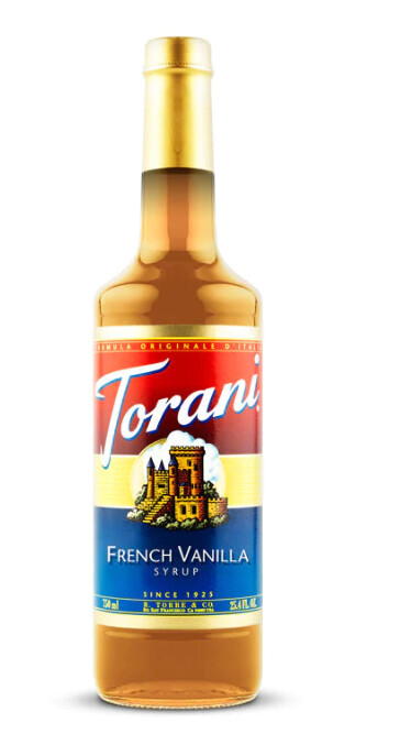 Torani French Vanilla Syrup, 750ml