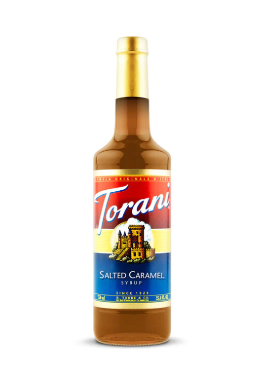 Torani Salted Caramel Syrup, 750ml